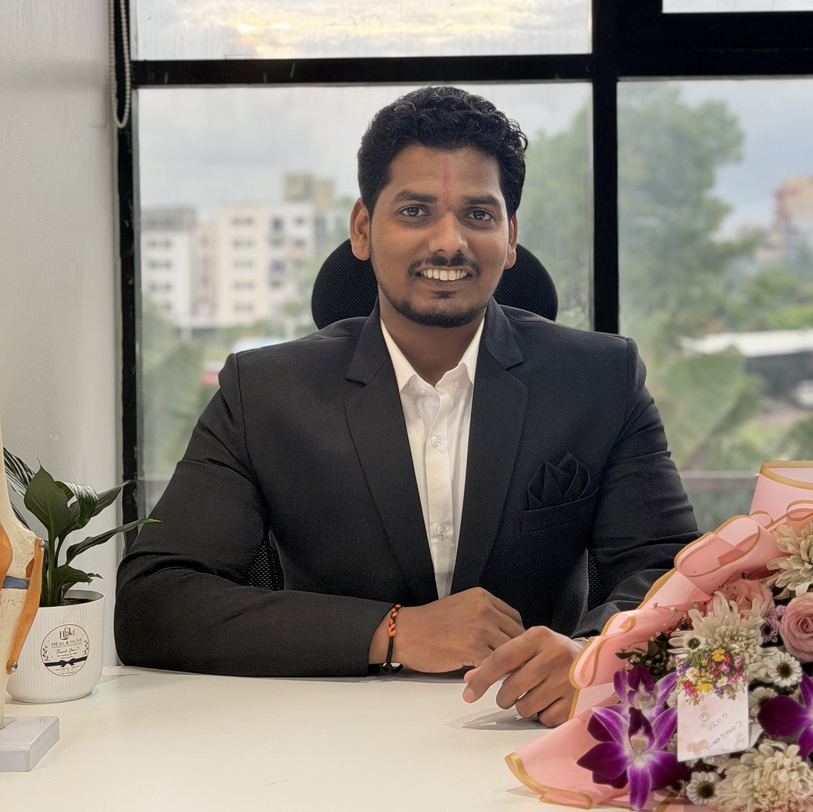 Portrait of Dr. Rohan Jagtap, Senior Physiotherapist